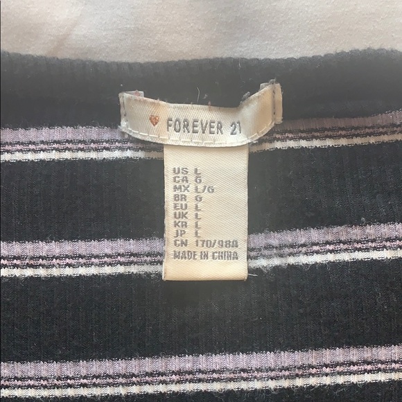 black striped tshirt - Picture 3 of 3